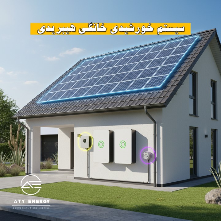 سیستم خورشیدی خانگی هیبریدی